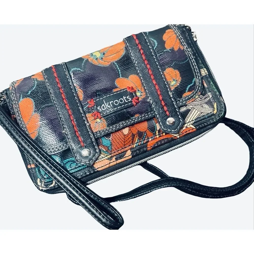 Sakroots Smart Phone Convertible Crossbody